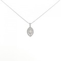 【新品】PT ダイヤモンド ネックレス 0.50CT