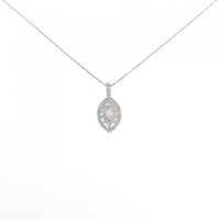 【新品】PT ダイヤモンド ネックレス 0.50CT