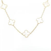 ヴァンクリーフ&アーペル ヴィンテージアルハンブラ 10モチーフ ネックレス