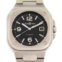 ベル&ロス BR05ブラックスティール BR05A-BL-ST/SST SS 自動巻