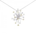 K18WG ダイヤモンド ネックレス 1.25CT