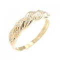 K18YG ダイヤモンド リング 0.06CT