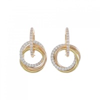 カルティエ トリニティ ピアス