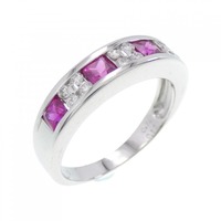 PT ルビー リング 0.73CT