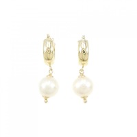 14KYG 淡水パール ピアス