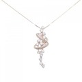 K18PG ダイヤモンド ネックレス 2.00CT