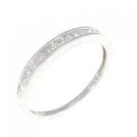 K18WG ダイヤモンド リング 0.25CT
