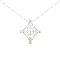 K18WG ダイヤモンド ネックレス 1.04CT