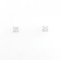 【新品】PT ダイヤモンド ピアス 0.223CT 0.222CT F VS2 Good