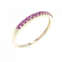 10KYG ルビー リング