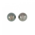 PT 黒蝶パール ピアス 11.5mm