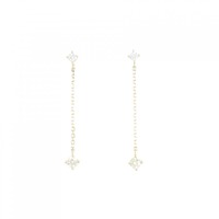 K18YG ダイヤモンド ピアス 0.20CT