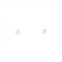 K18WG ダイヤモンド ピアス 0.12CT