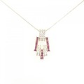 K18YG ルビー ネックレス 0.56CT