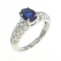PT サファイヤ リング 1.16CT