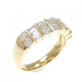 K18YG ダイヤモンド リング 1.00CT