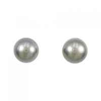 PT 黒蝶パール ピアス 11.1mm
