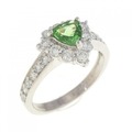 PT ガーネット リング 0.41CT