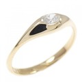 K18YG ダイヤモンド リング 0.12CT