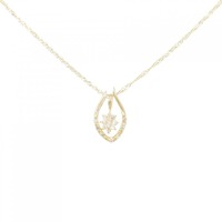 K18YG 2WAY ダイヤモンド ネックレス 0.12CT