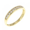 K18YG ダイヤモンド リング 0.17CT
