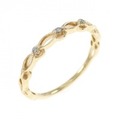 アガット ダイヤモンド リング 0.02CT