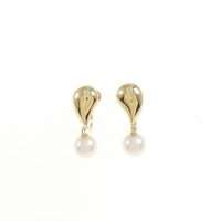K18YG アコヤパール イヤリング 5.8mm