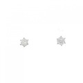 PT ソリティア ダイヤモンド ピアス 0.20CT