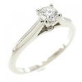 カルティエ 1895 ソリテール リング 0.23CT