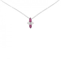 ワコウ ルビー ネックレス 0.39CT
