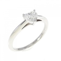 ティファニー ダイヤモンド リング 0.43CT F VS1