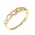 K18YG ダイヤモンド リング 0.09CT