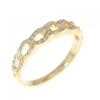 K18YG ダイヤモンド リング 0.09CT