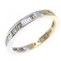 K18YG/K18WG ダイヤモンド リング 0.50CT