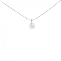 PT ソリティア ダイヤモンド ネックレス 0.512CT