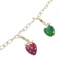 タサキ ストロベリー×アップル 樹脂 ブレスレット