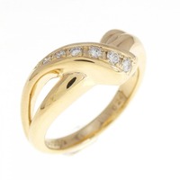750YG ダイヤモンド リング 0.09CT