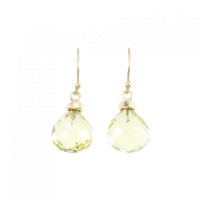 K18YG クオーツ ピアス