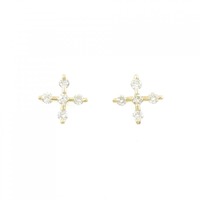 K18YG ダイヤモンド ピアス 0.40CT