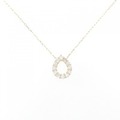 【リメイク】K18YG ダイヤモンド ネックレス 0.20CT