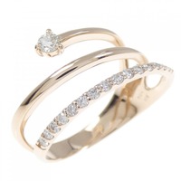 K18PG ダイヤモンド リング 0.28CT