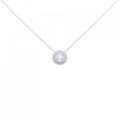 K18WG ダイヤモンド ネックレス 0.211CT