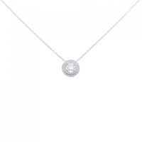 K18WG ダイヤモンド ネックレス 0.211CT