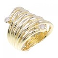 K18YG ダイヤモンド リング 0.11CT