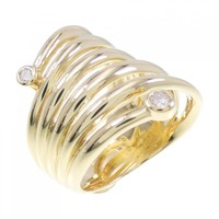 K18YG ダイヤモンド リング 0.11CT