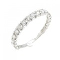 PT ハーフエタニティ ダイヤモンド リング 0.50CT