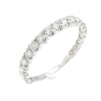 PT ハーフエタニティ ダイヤモンド リング 0.50CT