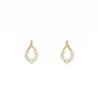 【リメイク】K18YG ダイヤモンド ピアス 0.20CT