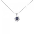 PT サファイヤ ネックレス 1.29CT