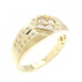 【新品】K18YG ダイヤモンド リング 0.52CT